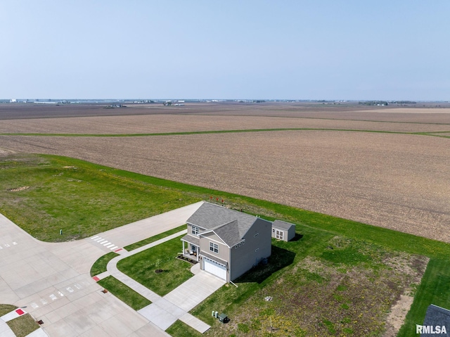 1824 S 5th St, Eldridge, IA 52748 - aerial view with a rural view