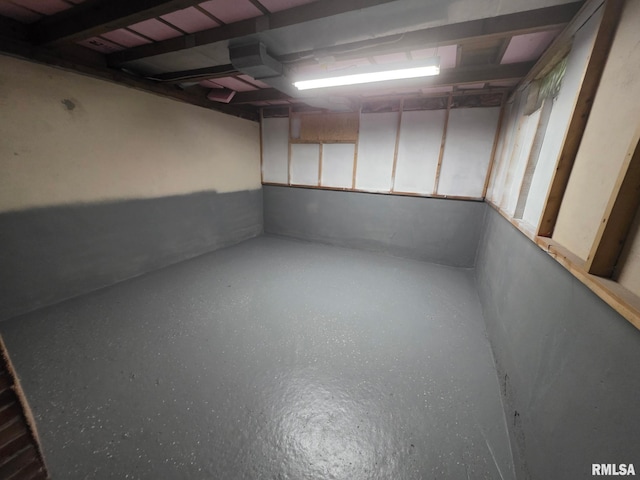 1118 Cedar St, Tipton, IA 52772 - view of basement