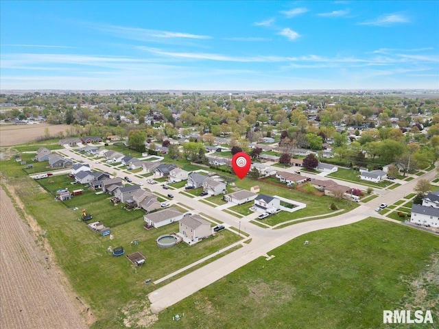 drone / aerial view