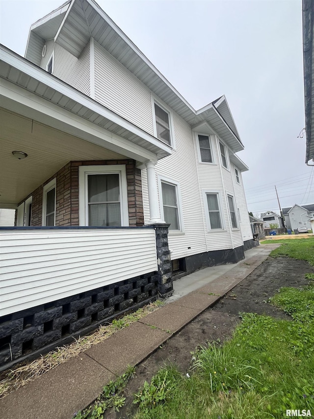 view of property exterior