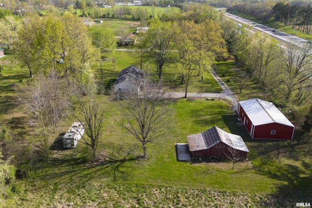 drone / aerial view