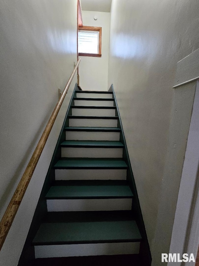 view of staircase