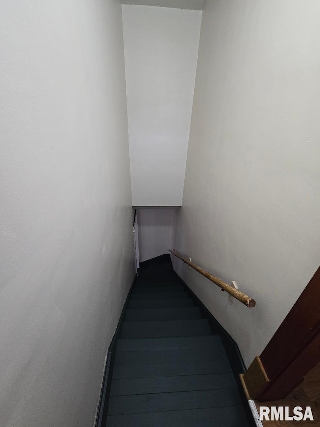 view of stairs