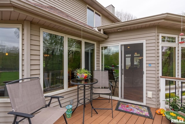 view of deck