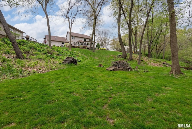 view of yard