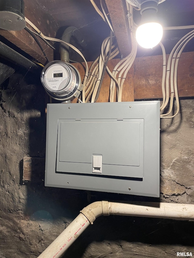 view of utility room