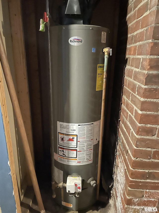 utilities with gas water heater