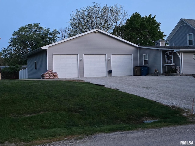717 NE 2nd St, Galva, IL 61434 - view of front of house featuring driveway and a front yard