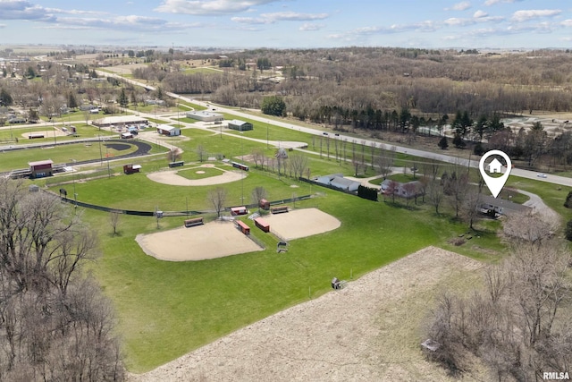aerial view