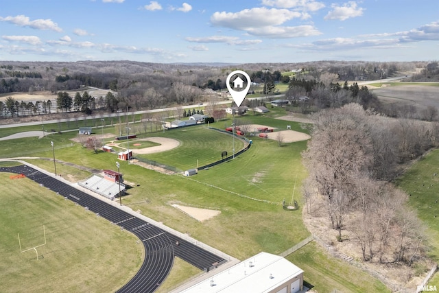 bird's eye view