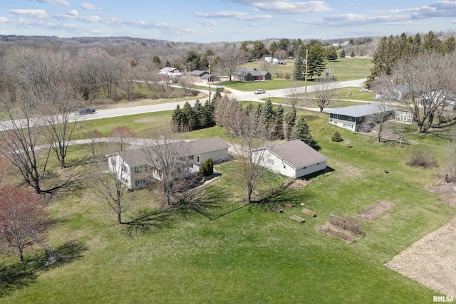 view of subject property