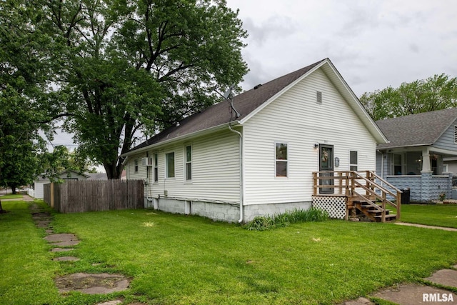301 N 11th St, Herrin, IL 62948 - view of property exterior with roof with shingles