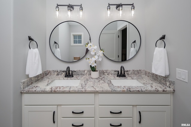 7 Welcome Center Ct, Le Claire, IA 52753 - bathroom featuring double vanity