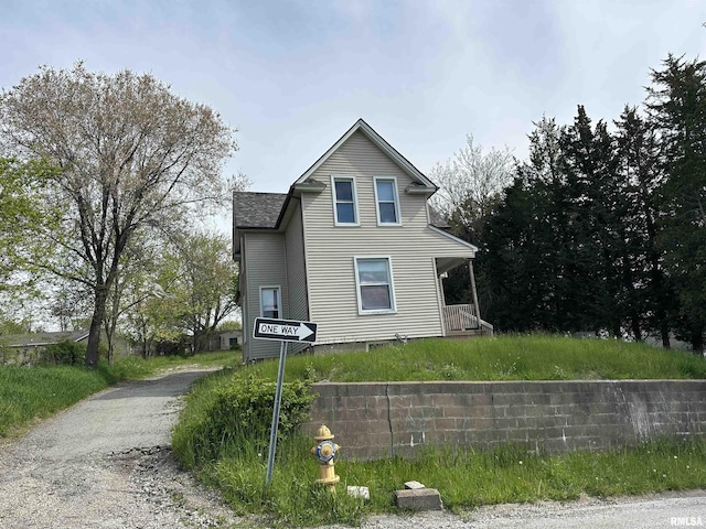 view of property exterior