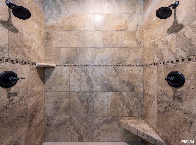 3972 Baptist Camp Rd, Carterville, IL 62918 - bathroom view of a tile shower