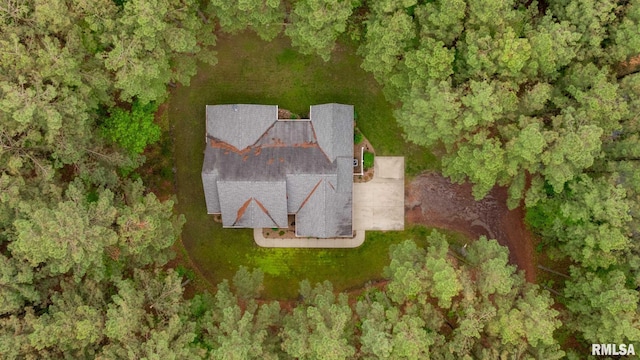 3972 Baptist Camp Rd, Carterville, IL 62918 - view from above of property