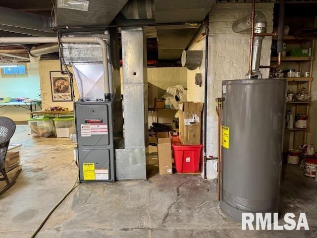 utilities with water heater
