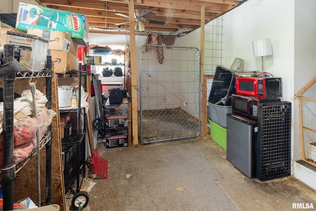 17503 N Woodlawn Ln, Woodlawn, IL 62898 - view of basement