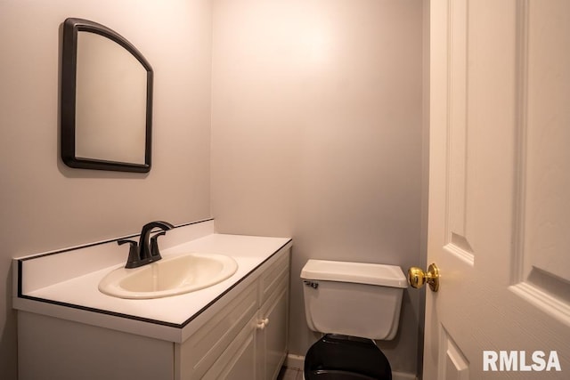 12 Old Marion Rd, West Frankfort, IL 62896 - bathroom with vanity and toilet
