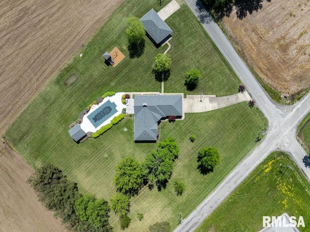 12 Old Marion Rd, West Frankfort, IL 62896 - overview of rural landscape
