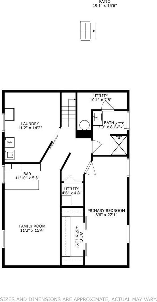 floor plan / room layout