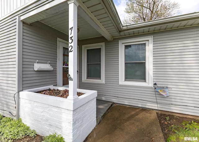 view of property exterior