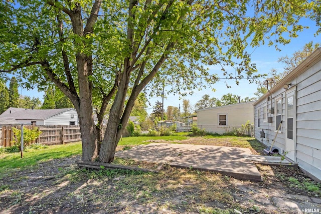 2116 W 68th St, Davenport, IA 52806 - view of yard with fence and a patio