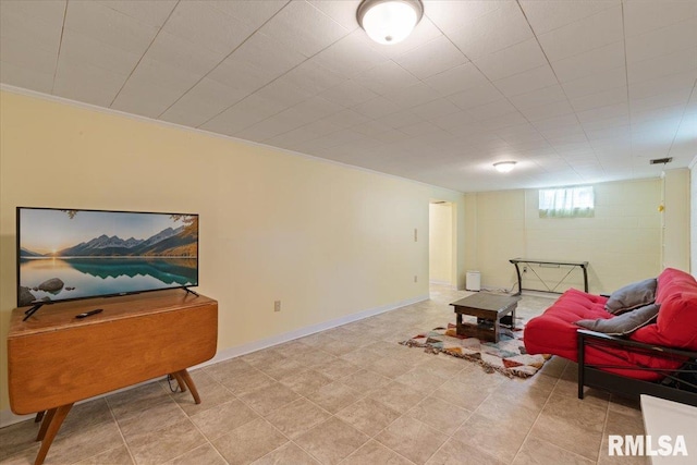view of sitting room