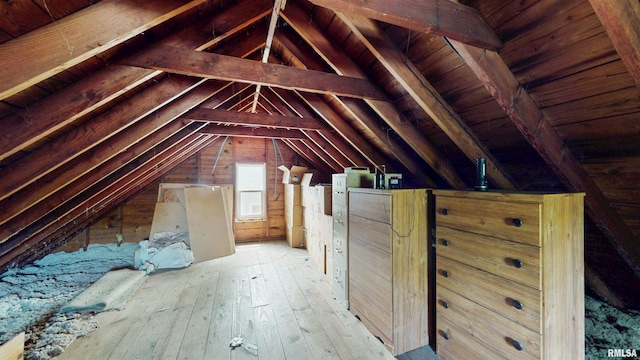 2117 Harrison St, Davenport, IA 52803 - view of unfinished attic