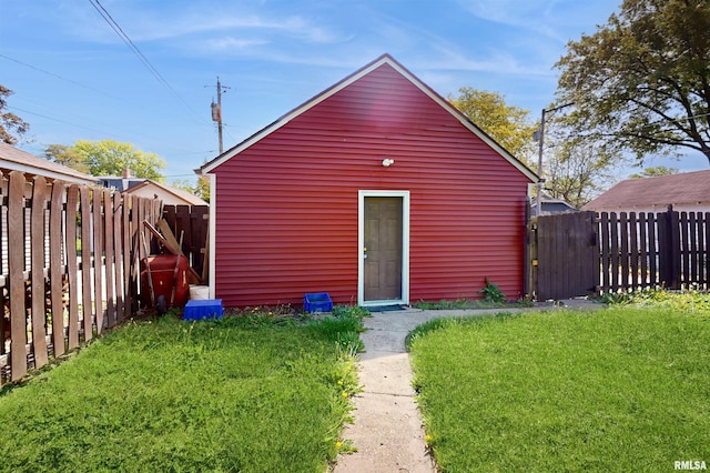 2117 Harrison St, Davenport, IA 52803 - view of outbuilding featuring an outbuilding