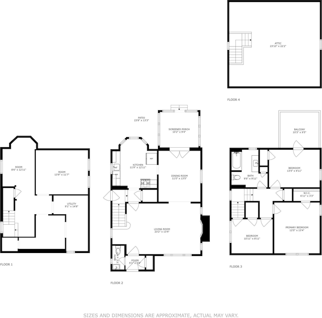 2117 Harrison St, Davenport, IA 52803 - room layout