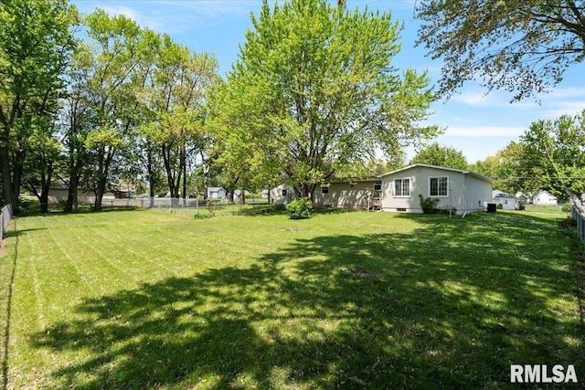 view of yard