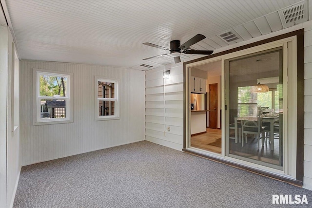 1401 265th St, Sherrard, IL 61281 - view of unfurnished sunroom