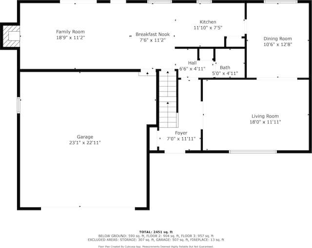 floor plan / room layout