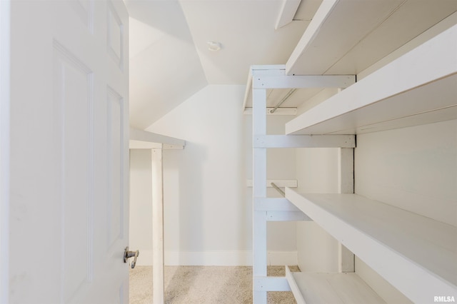 view of storage room