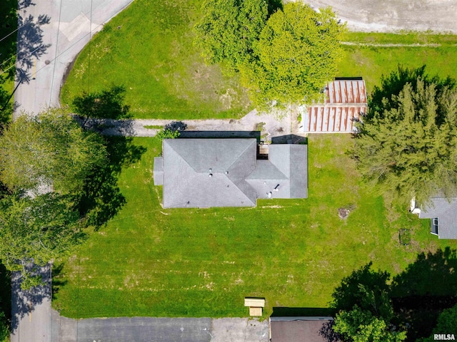 602 Barr St, Carterville, IL 62918 - view from above of property