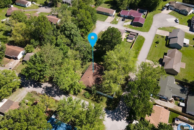 1401 Thomas St, Carterville, IL 62918 - aerial view of residential area