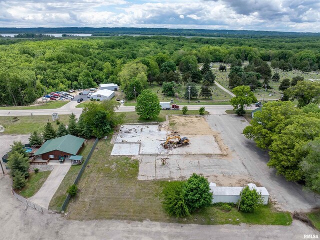 1012 Viaduct Rd, Savanna, IL 61074 - drone / aerial view of a heavily wooded area