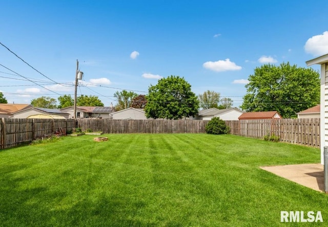 view of yard