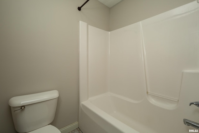 9932 123rd St, Davenport, IA 52804 - bathroom with toilet and baseboards