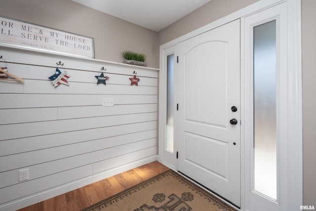 9932 123rd St, Davenport, IA 52804 - mudroom with wood finished floors