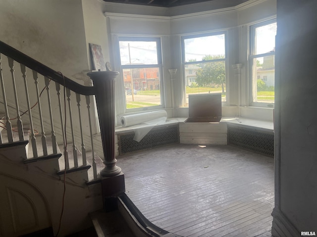view of staircase