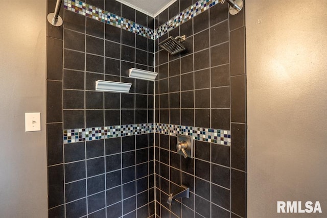 613 N 29th St, Herrin, IL 62948 - bathroom with a tile shower