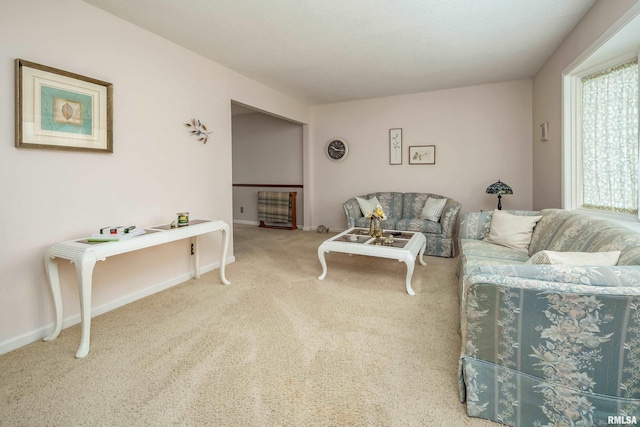 2828 Jersey Ridge Rd, Davenport, IA 52803 - living room with carpet flooring and baseboards