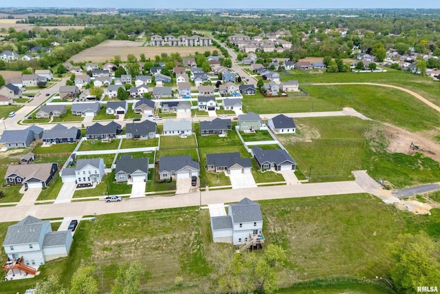 4625 W 11th St, Davenport, IA 52804 - aerial view of property and surrounding area with nearby suburban area