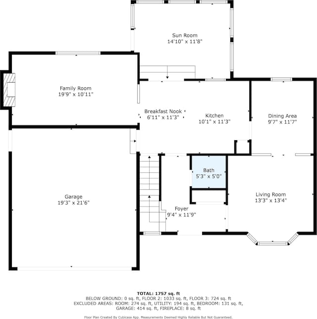 2115 W 31st St, Davenport, IA 52804 - room layout