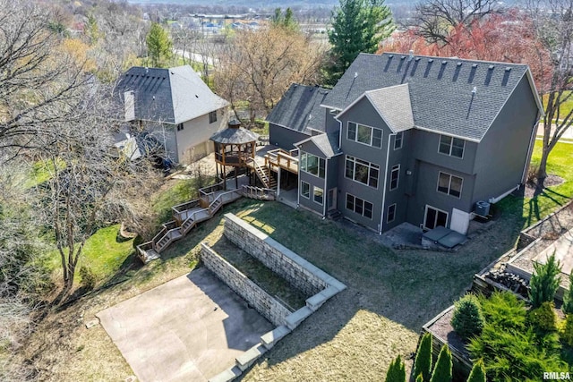 6800 Ridges Ct, Bettendorf, IA 52722 - aerial view of property and surrounding area
