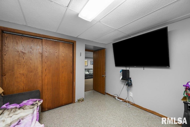 3430 W Locust St, Davenport, IA 52804 - bedroom featuring baseboards and a closet