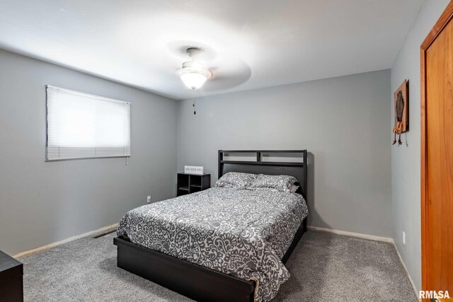 324 N Broadway, Goreville, IL 62939 - carpeted bedroom with baseboards
