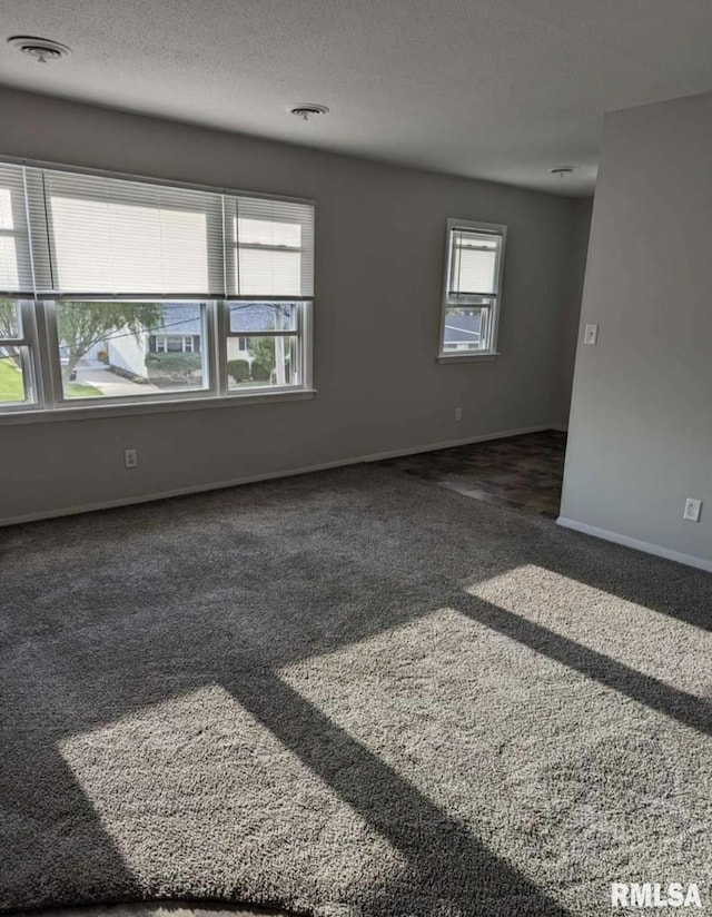 2705 N Lincoln Ave, Davenport, IA 52804 - spare room featuring carpet flooring, plenty of natural light, and baseboards